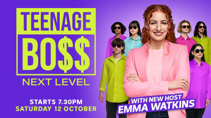 ABC's Teenage Boss promotional banner